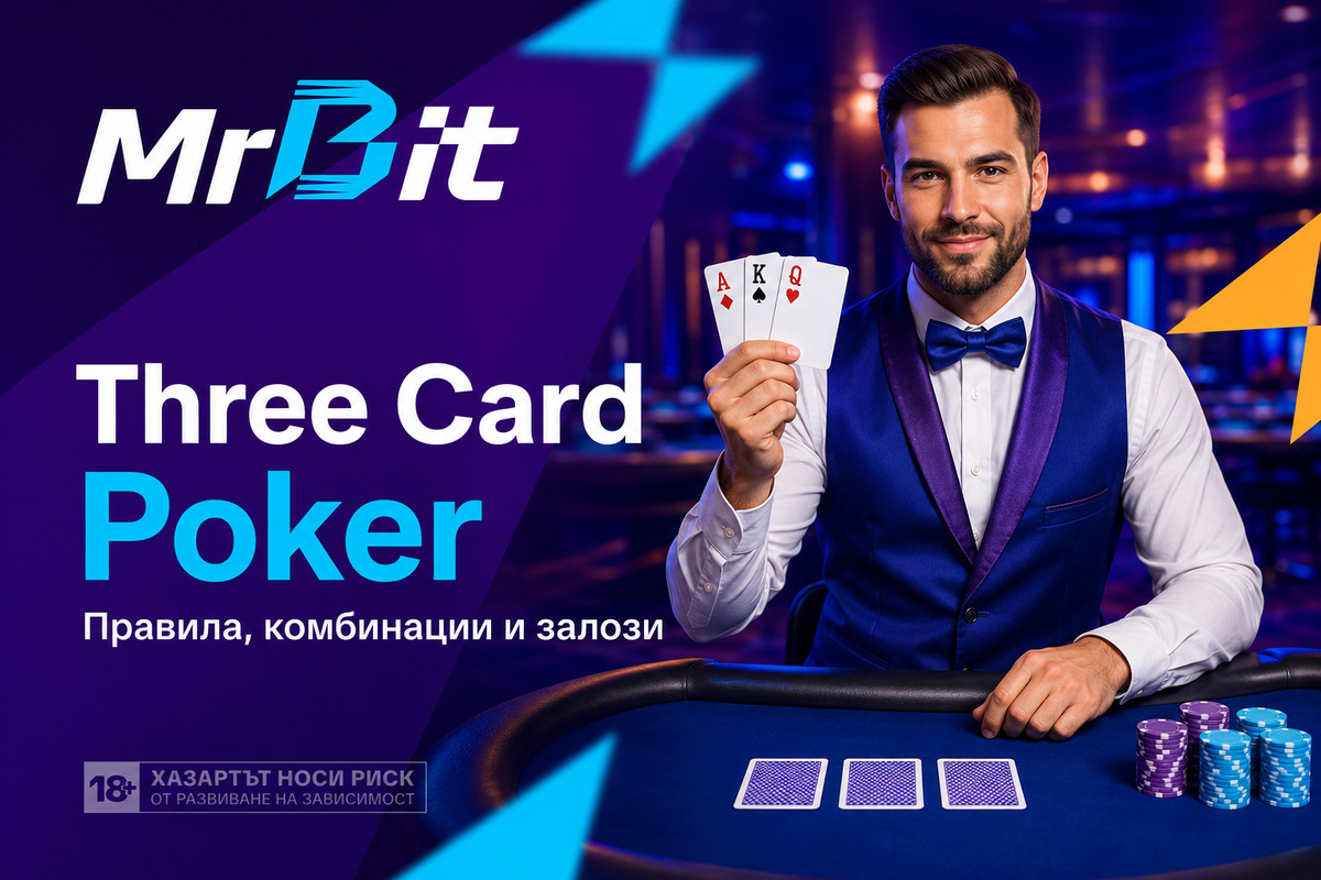 Three card poker MrBit